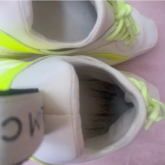 STELLA MCCARTNEY Eclypse Neon Yellow Neoprene Sneakers - Picture 5 of 6